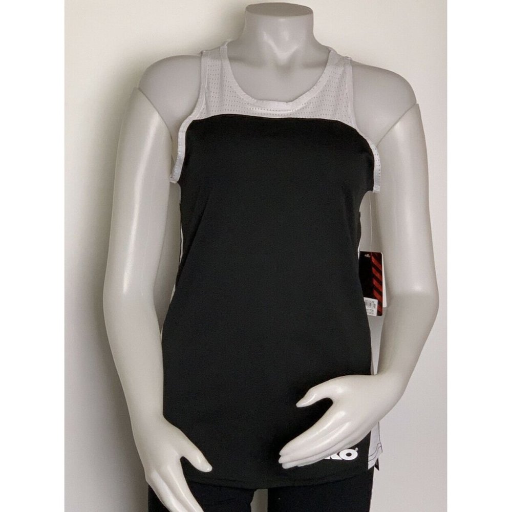 Women’s Tank Tops TKO Technical Knockout  Sports Shirt Size M White / Black